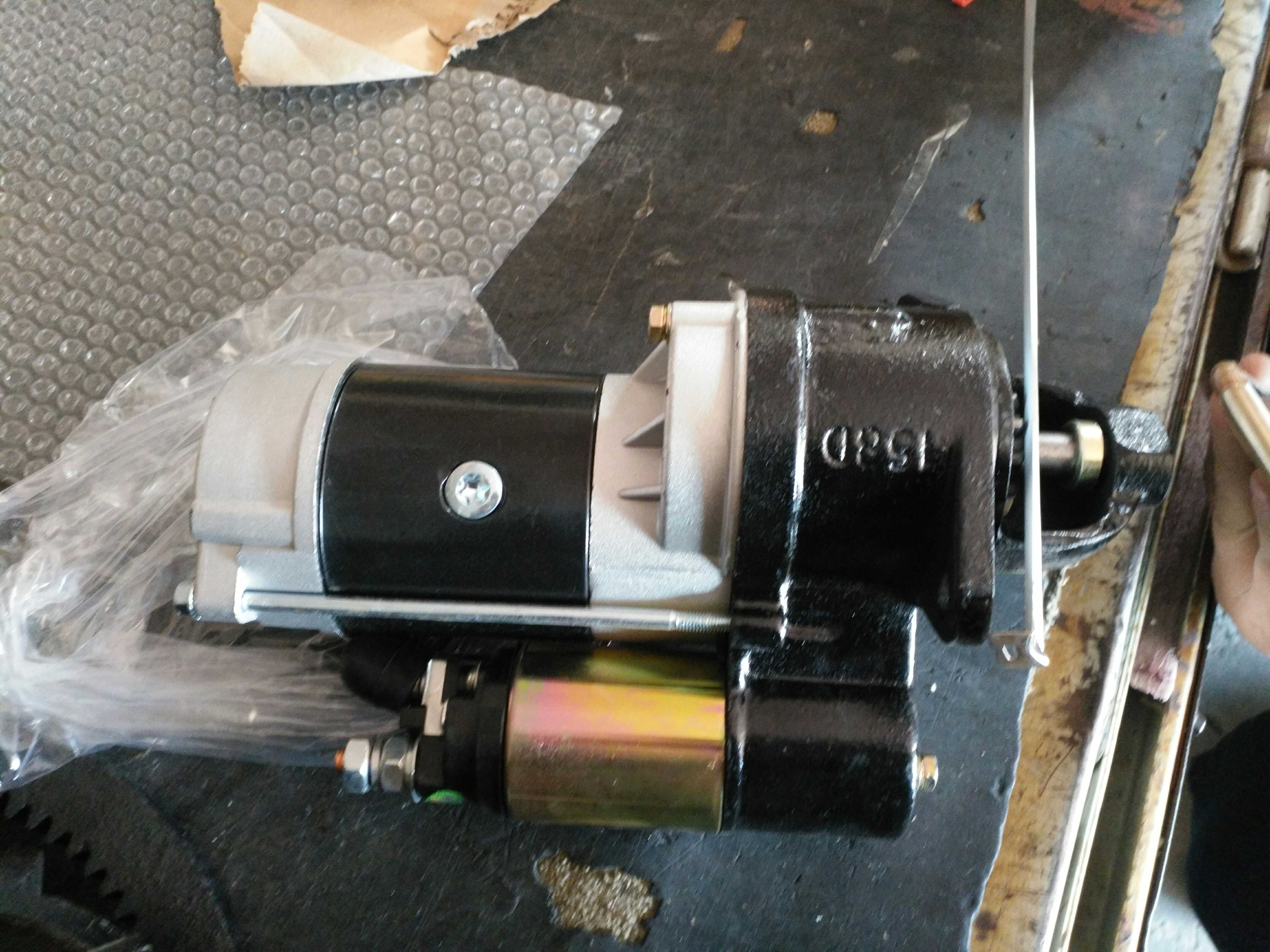 速发时风农8三轮车启动马达 时风15用配启动机 158D减速起动机原