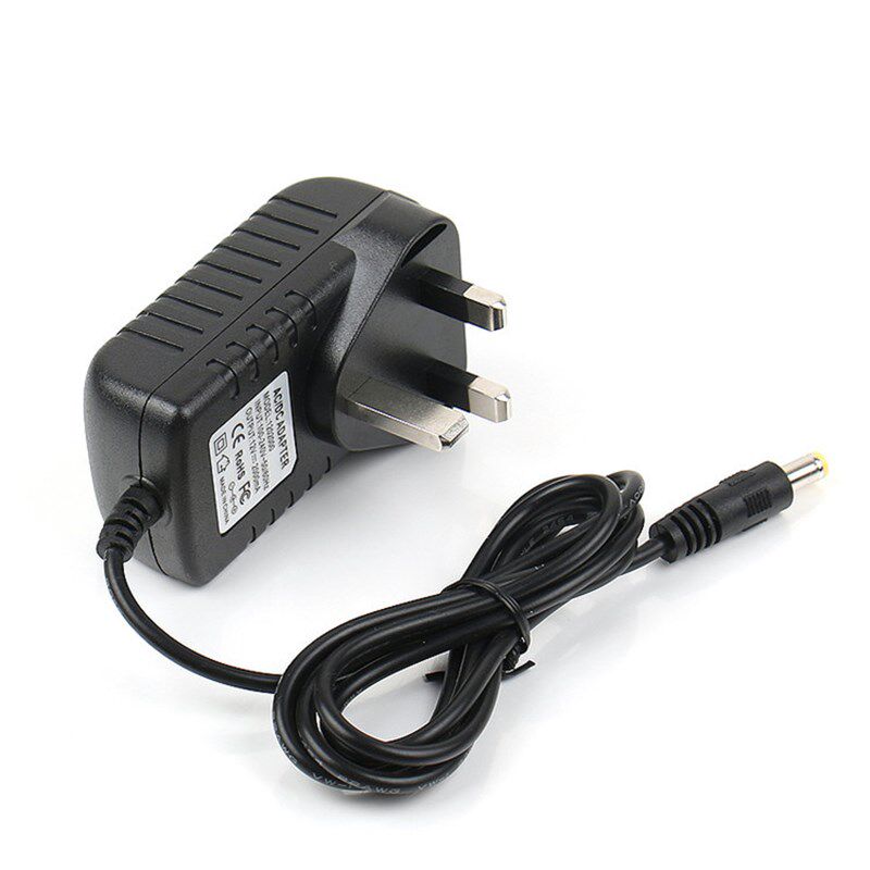 速发插墙式英规12v2a配接器器带仪美甲灯开关