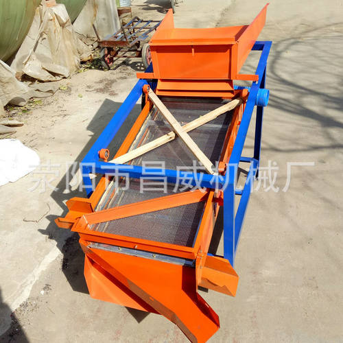 多功能粮食振动筛直线震动筛全自动颗粒清选机吸风筛选机电动筛子