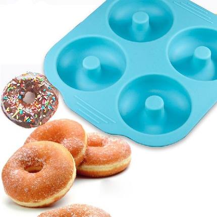 极速4 Even Donut Baking Pan xSilicone Doughnut Mold Non-stic