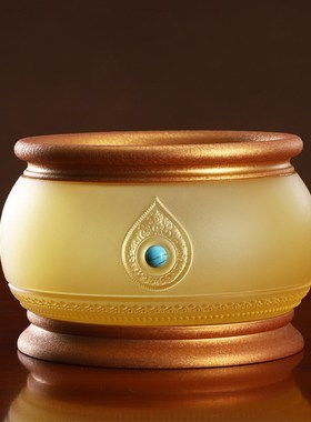 极速佛具用品g大全纯铜供具套装摆件仙家佛前琉璃香炉果盘供灯花