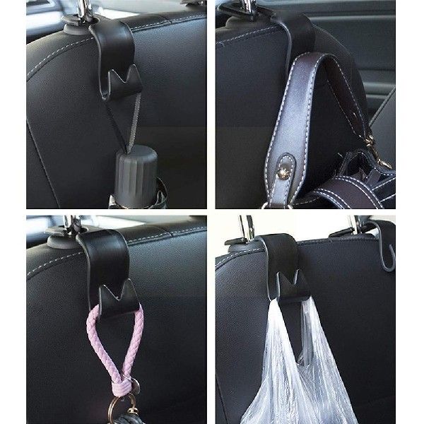 极速1pc Car Rear Seat Batck Hook Hidden Multi-function Creat