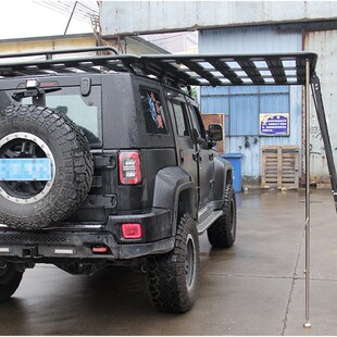 速发BJ40L行李框PLUS铝合金车载越野旅行车顶平台帐篷折叠行李架