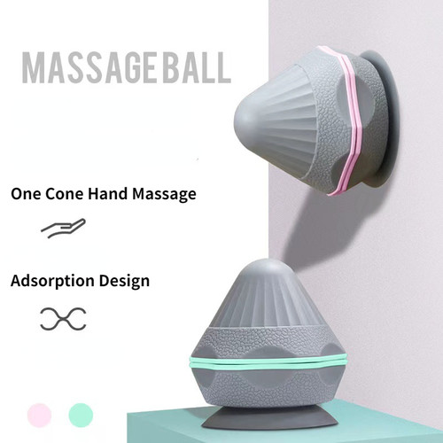 极速Silidcone Massage Cone Solid Adsorption Ball Psoas Thora