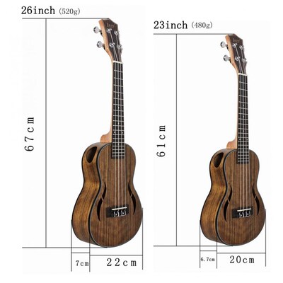 极速Ukulele 18 Frents Four Strings Guitars Musicals Instrume