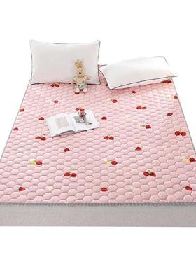 极速薄款榻榻米垫子牀垫软垫家用白色1.I5褥子夏季垫被1米2垫褥防