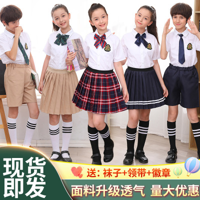 极速中小学生大合唱表演服装儿童诗朗诵演出服歌咏比赛Z校服班服