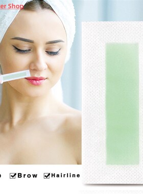 极速24Pcs Summer Professional HBair Removal Wax Strips For d