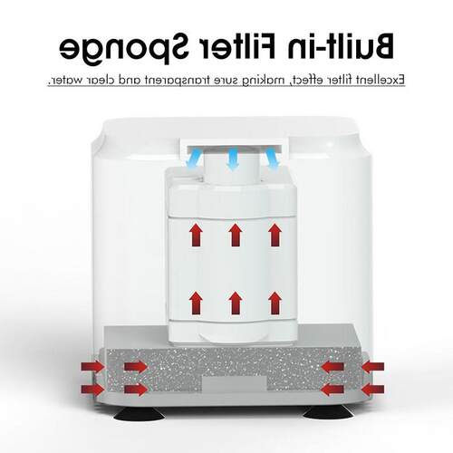 极速2W Aquearium Quiet Turtle Tank Filter Pump Low Water Lev