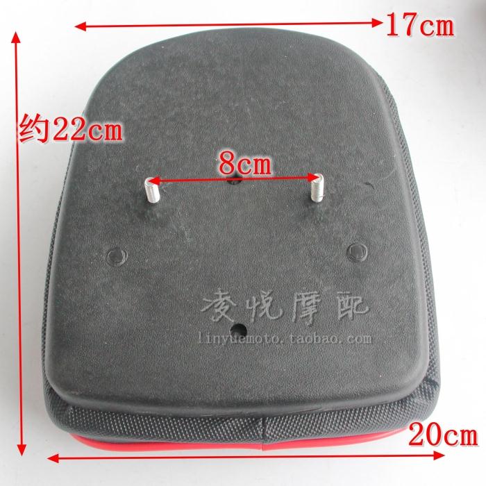 极速电动车c摩托车靠背大小龟王祖玛迅鹰巧格靠背海绵靠垫改装通