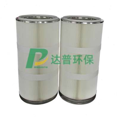 极速除尘滤筒350*60n0t g聚酯覆膜除尘滤芯 f抛丸机喷砂机除尘滤