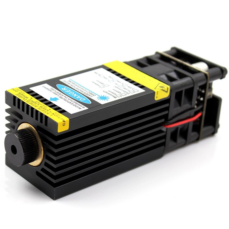 极速12V c5.5W 10W Blue Laser Modules for Engraving Focusable