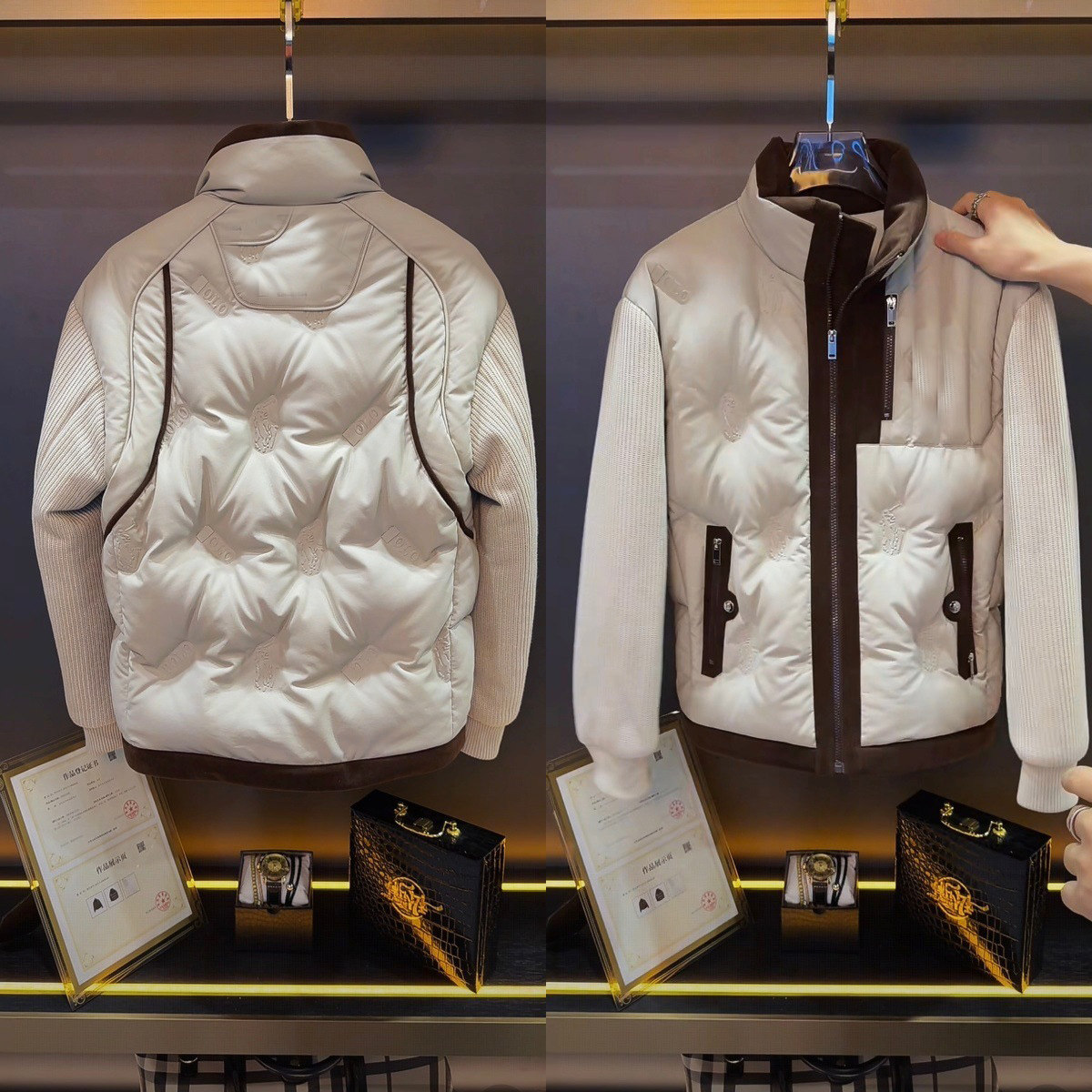 【阿凯直播间同款】MY-28138-新款休闲保暖立领男士棉服棉衣外套