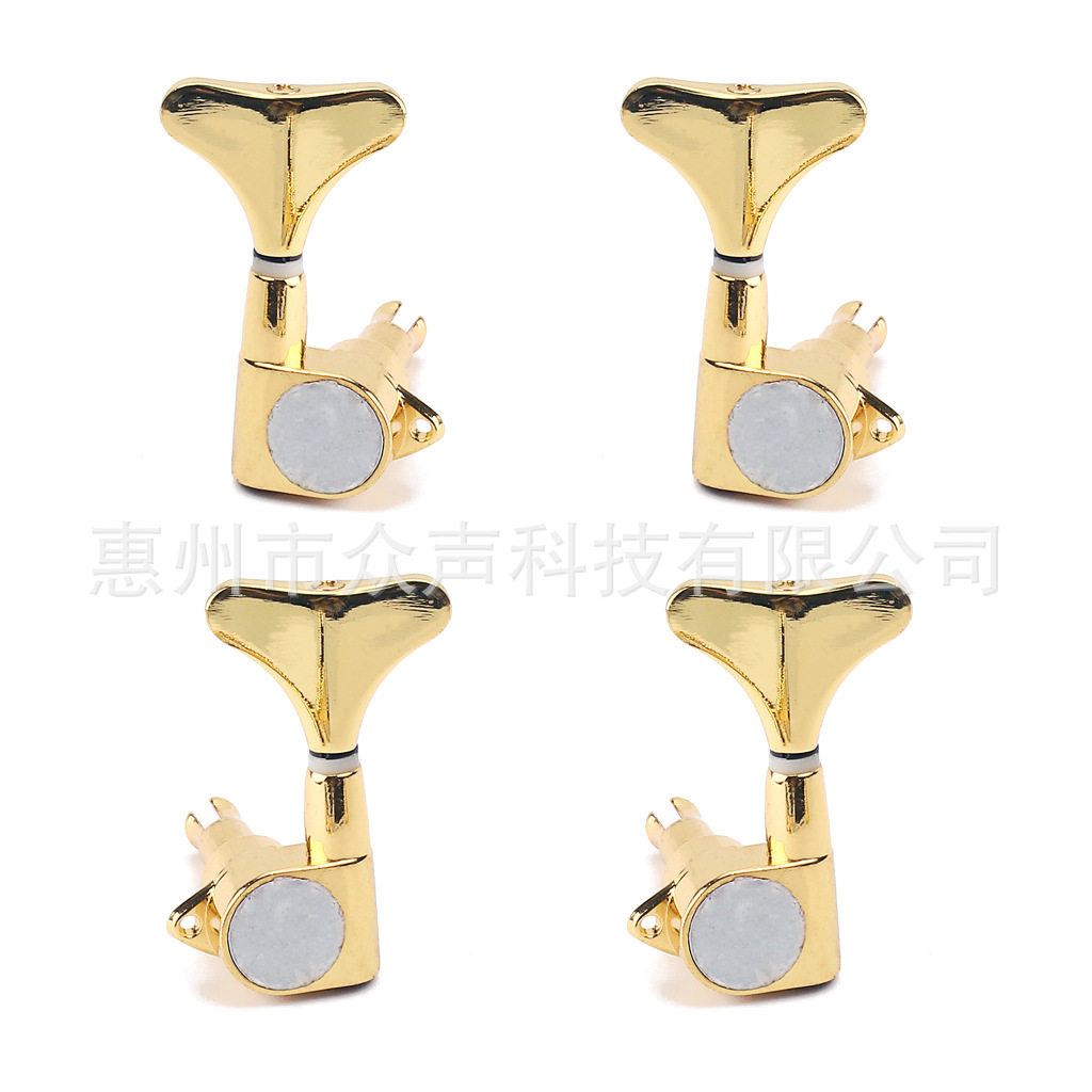 贝斯金色2R2L全封闭准 吉他贝斯乐器配件