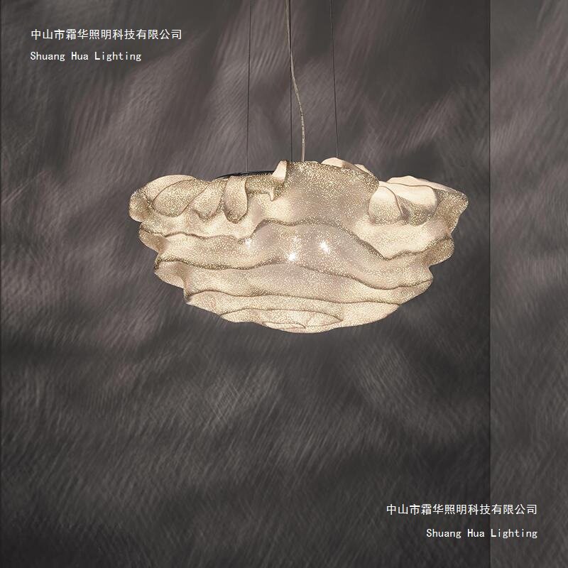设计师轻奢现代创意云朵餐厅吊灯