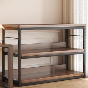 书架落地置物架简易多层小书柜卧室桌面旁靠墙一体办公室收纳架子