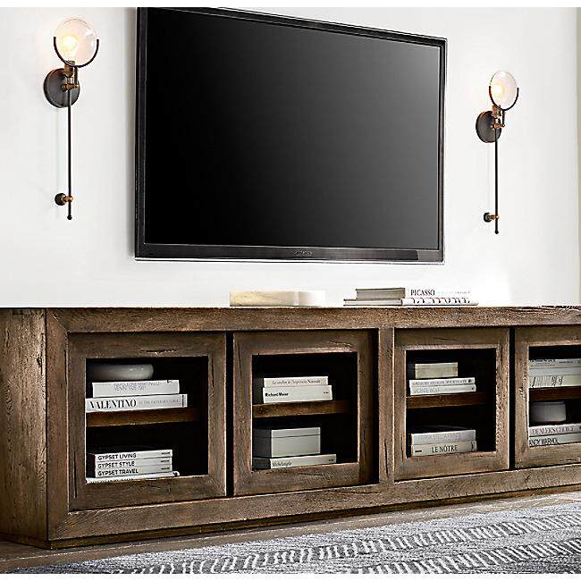 美式电视柜全实木茶几组合小户型客厅复古欧式家用家具地柜机简约