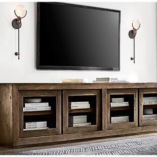 美式电视柜全实木茶几组合小户型客厅复古欧式家用家具地柜机简约