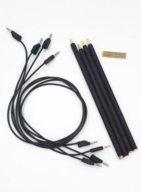 4根BDMframe不锈钢支架用铜探针带夹子线forkessandktag