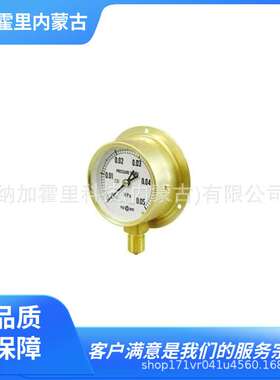 TOAKO东洋计器 压力计 DU3/8G75×-0.1MPa