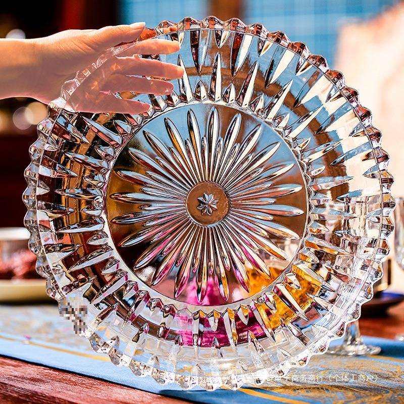 新款圆形商务托盘大号茶托盘家用客厅茶几水果盘玻璃茶盘杯盘其他,畜牧/养殖物资,畜牧/养殖器械,淘宝优惠券,粉丝福利购,淘宝优惠卷