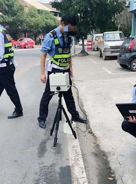 智能交通测速仪HT3000A移动便携式高清雷达测速仪超速自动抓拍