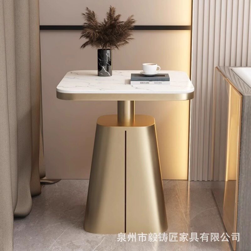 岩板边几小茶几沙发侧边柜简约现代客厅方几角几床头桌子轻奢风