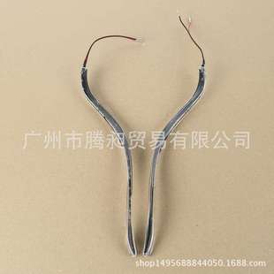 外贸热销哈雷依勒克拉滑移头罩灯条LED彩灯装饰灯条改装配件