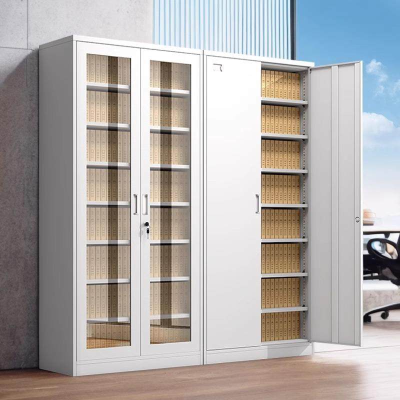 凭证柜资料档案柜会计财务通玻钢制合同专用储物铁皮办公室文件柜