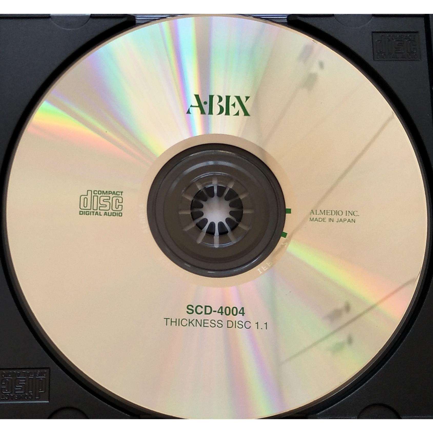 ABEX测试碟SCD-4004SCD-4005SCD-4006SCD-4003SCD-4001