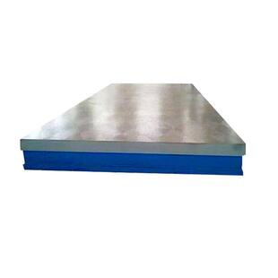 铸铁平台焊接装配T型槽平台划线检验刮研测量钳工平板铸铁工作台