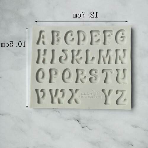 极速Aouke Lettier Silicone Mould DIY Fondant Cake Mold Candy