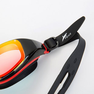 新品 N备度数大框男女士游 泳镜男近视防水防雾高清游泳镜泳帽套装