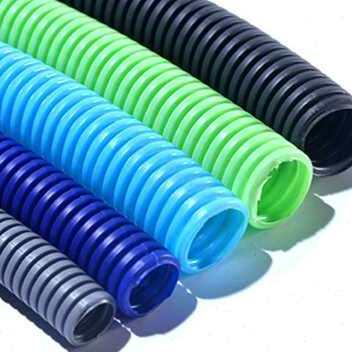 极速爆品新橙黄色PP阻燃波纹管穿线管G汽车线束套管电缆电线保护