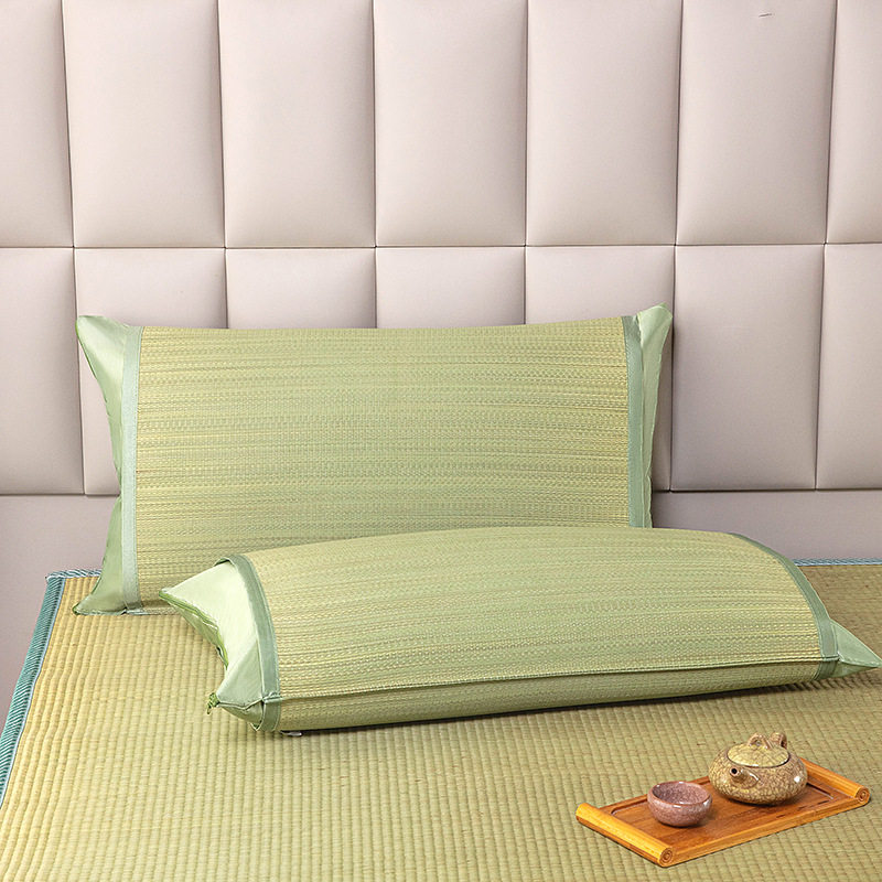 极速夏凉双面枕套 草枕套单人枕套枕片单人O席子枕皮草席枕头垫子,床上用品,学生床品套件,淘宝优惠券,粉丝福利购,淘宝优惠卷