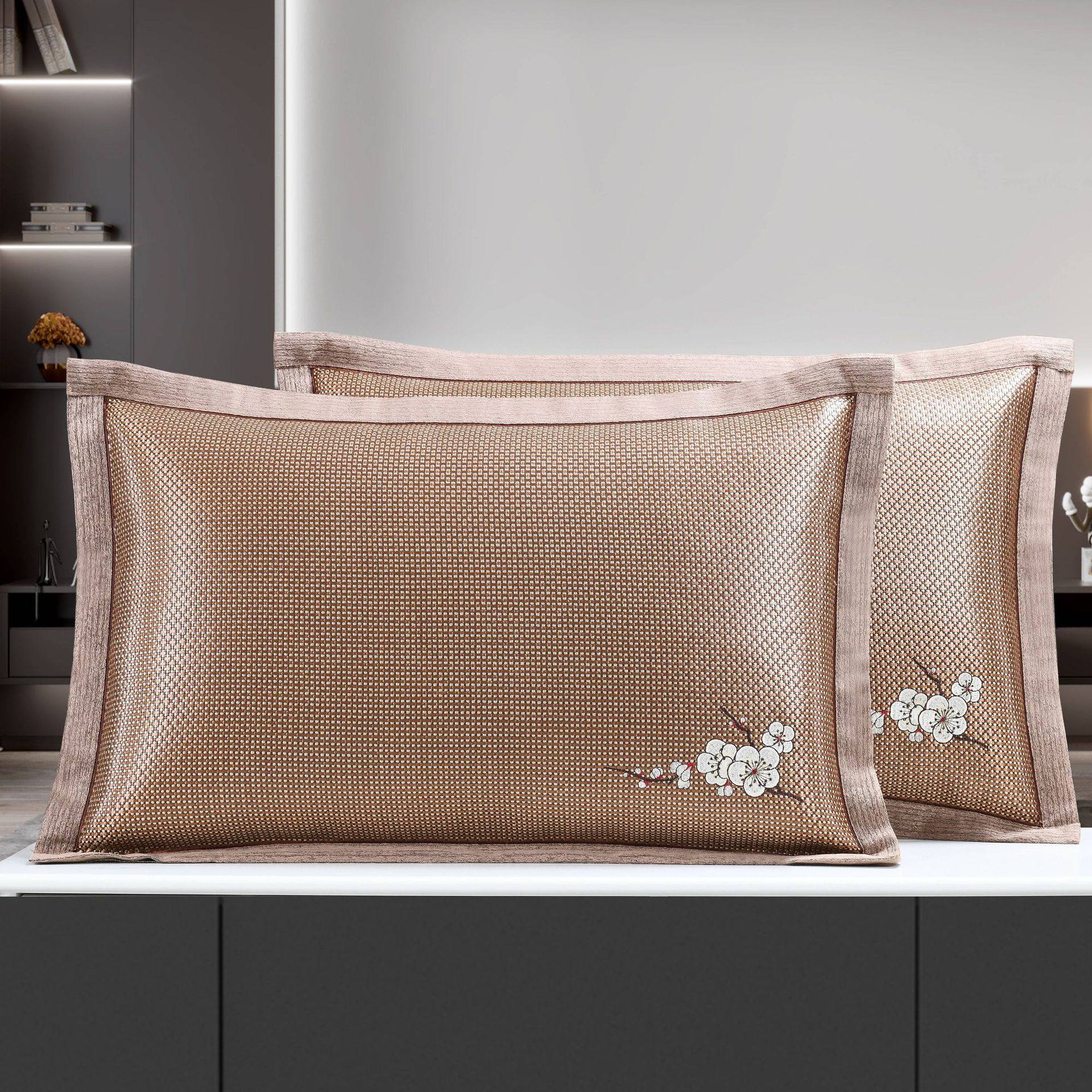 极速夏季凉爽枕席枕套可水G洗冰藤枕套单只一对,床上用品,学生床品套件,淘宝优惠券,粉丝福利购,淘宝优惠卷