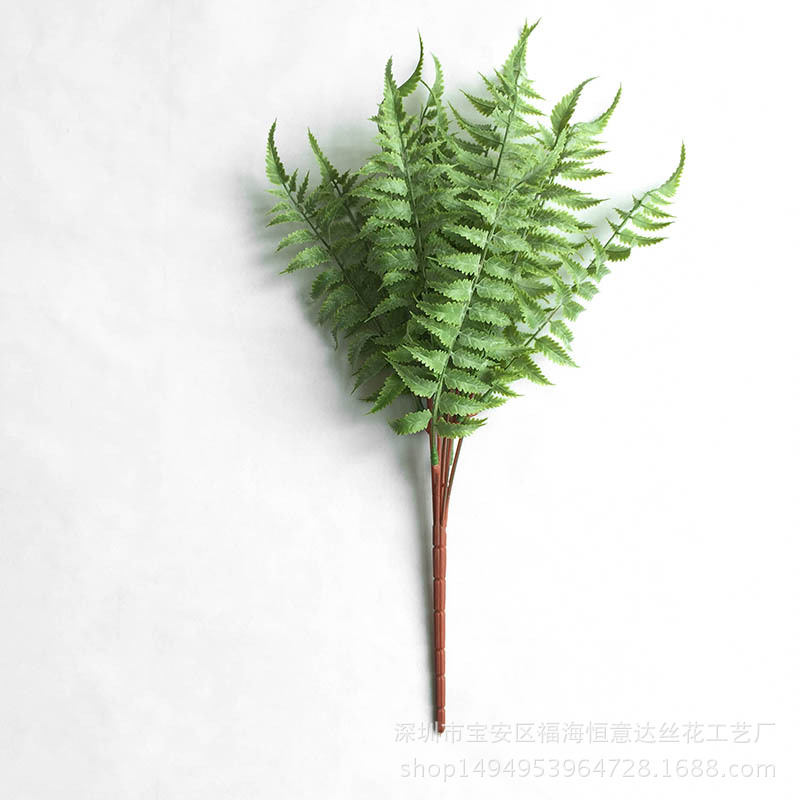 速發(fā)Artificial flower feel row grass fern leaf Persian grass