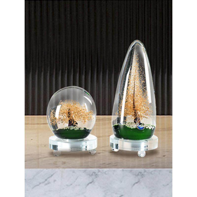 轻奢水晶发财树摆件琉璃工艺品海洋球水滴客厅玄关酒柜装饰品,农机/农具/农膜,其它农用工具,淘宝优惠券,粉丝福利购,淘宝优惠卷