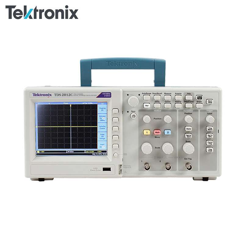 泰克Tektronix TDS2001C/TDS2012C数字存储示波器2通道 50-200MHz