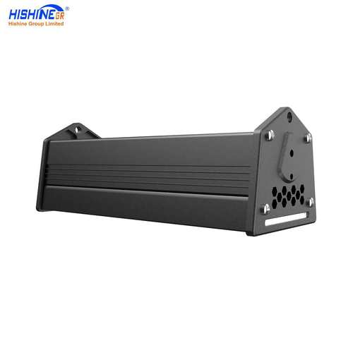 现代简约LED天棚灯感应式仓库吊链灯100w铝材办公室工矿灯5年质保