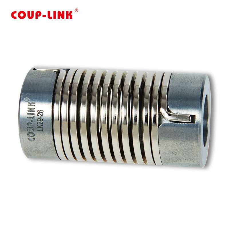 COUP-LINK 金属螺旋弹簧联轴器LK29定位螺丝固定连轴器刚性联轴器