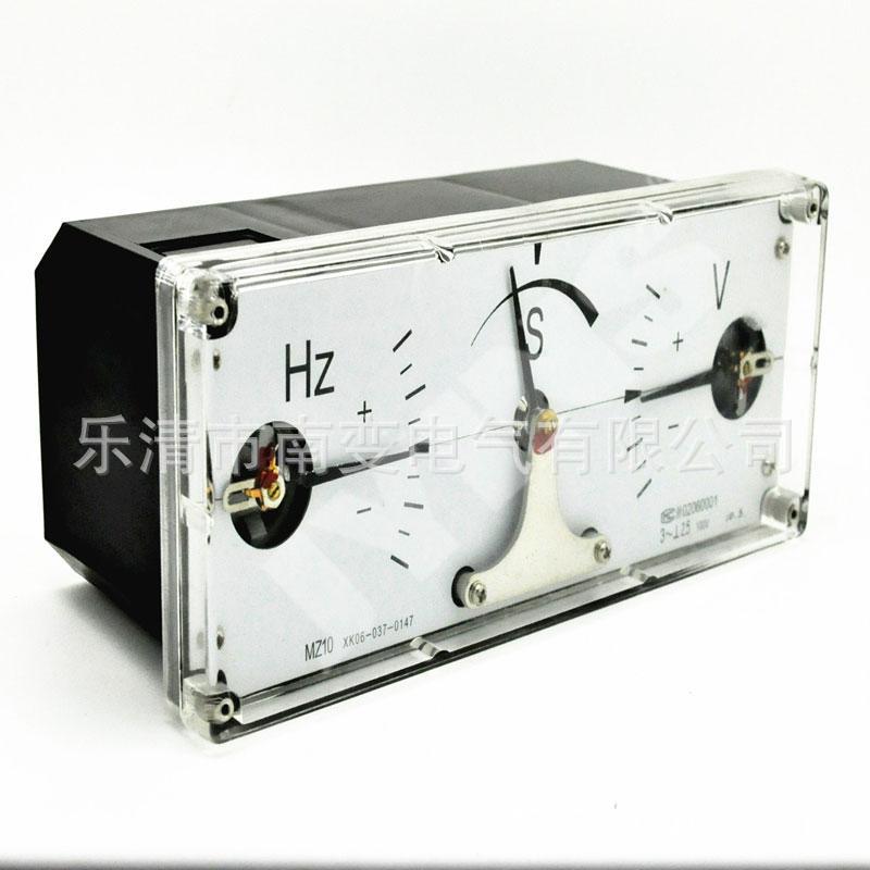 发动机组用MZ-10 MZ10同期表 单相三相组合式100V整步同步表