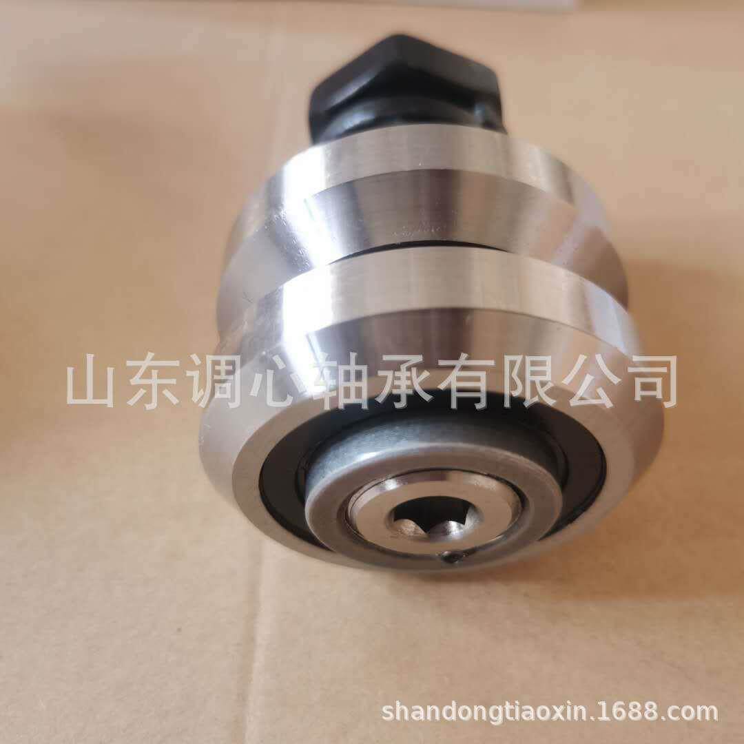 重型偏心滚轮轴承RKY52带螺栓滚轮轴承RKYR52厂家直销带槽轴承