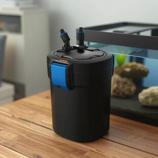 德国安彩amtra EX350鱼缸过滤器 小型壁挂式外置静音过滤循环系统