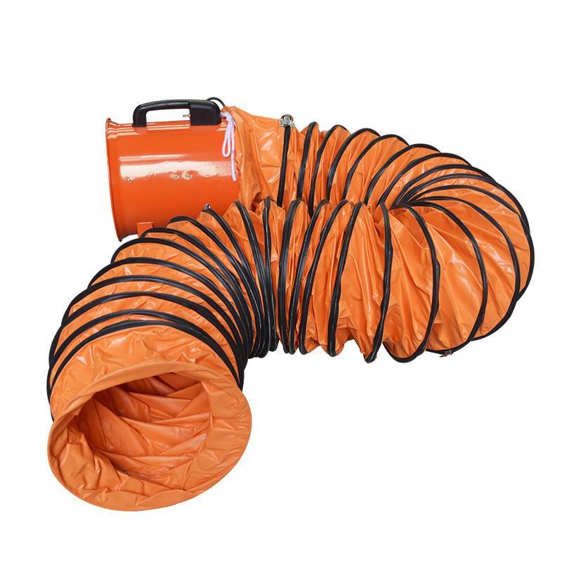 伸缩通风软管道 PVC尼龙塑料帆布螺旋 抽油烟鼓送排风机软管400mm