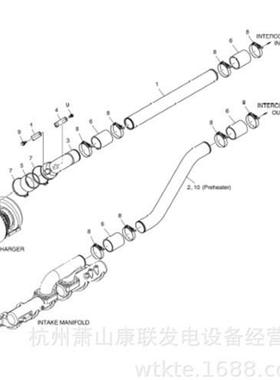 65.96301-0315橡胶软管 PU126斗山