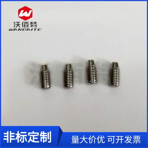 GB72.M10X16 304不锈钢一字开槽紧定GB71机米顶丝 一字槽大头