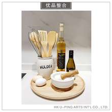 现代简约样板间创意欧式软装家居摆件厨房用品储物罐组合ZH18433