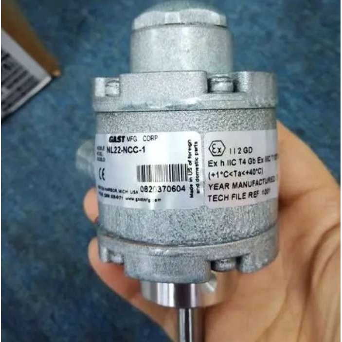 GAST嘉仕达防爆叶片式气动马达1AM-NRV-39A 双向旋转