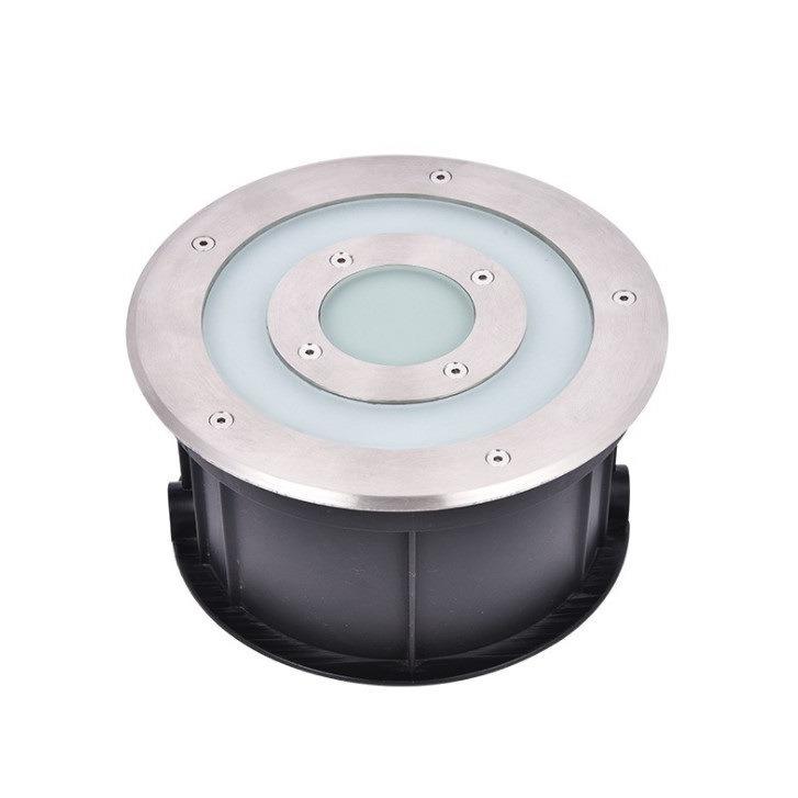 景观广场亮化环型RGB DMX512外控全彩地埋灯源头工厂 地埋灯价格